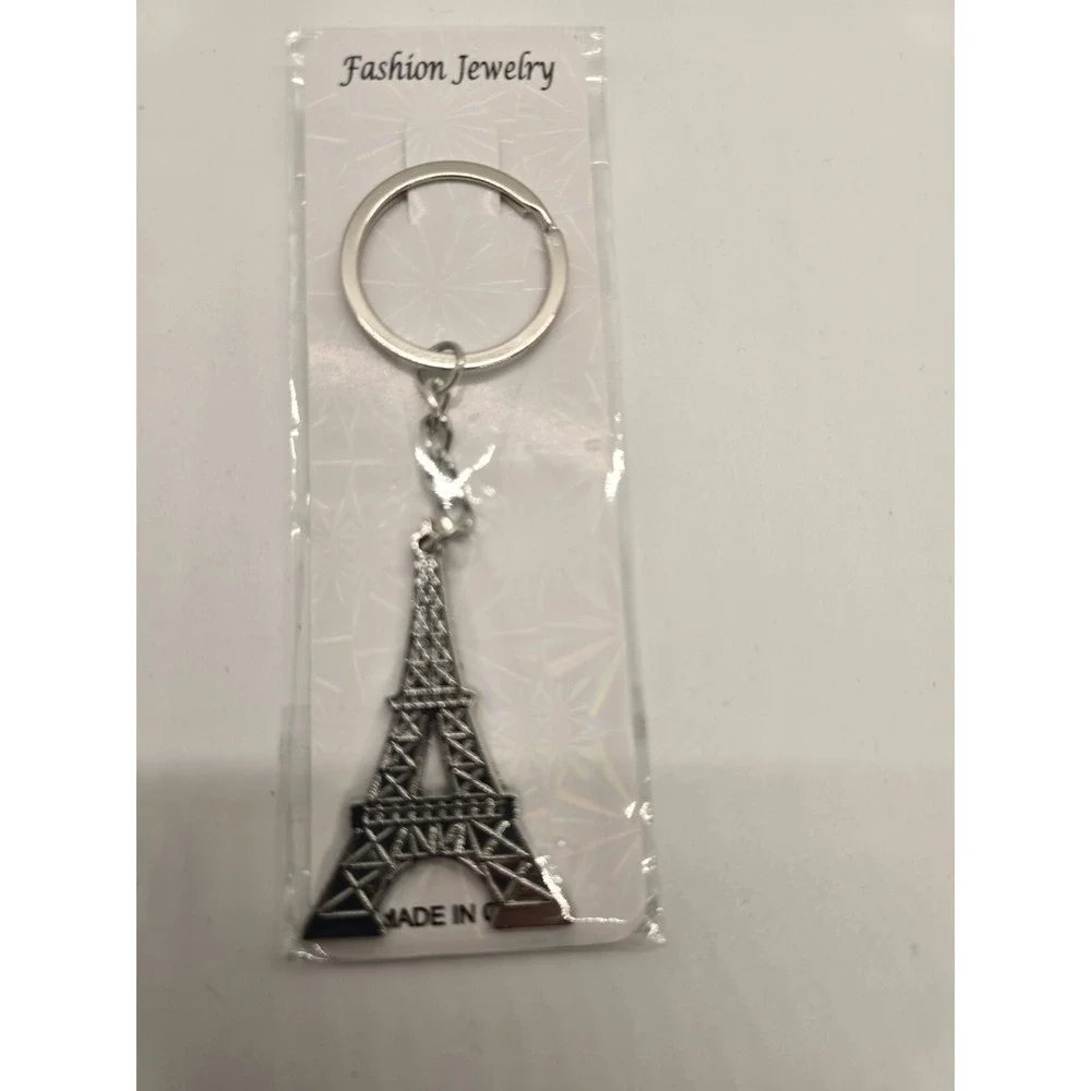 Paris Keychain, France Souvenir Gifts, Eiffel Tower French Flag Key Chains